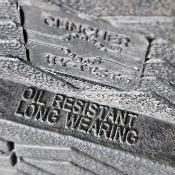 Hytest Ryder Wellington Steel Toe Safety Work Boots Mens Size 10 Brown Leather - Picture 15 of 16